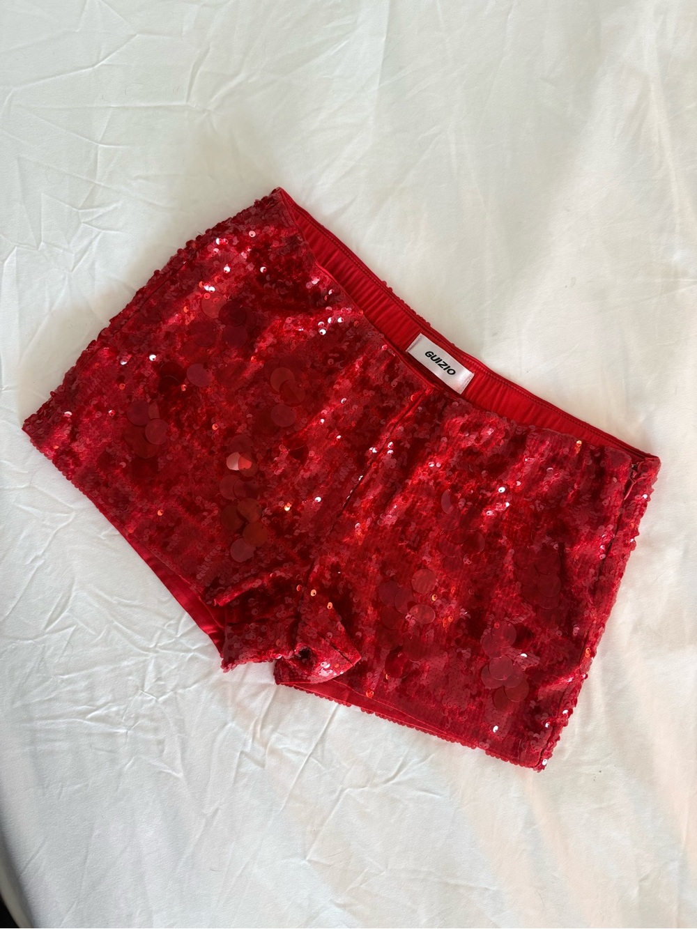 Danielle Guizio Sequin Shorts